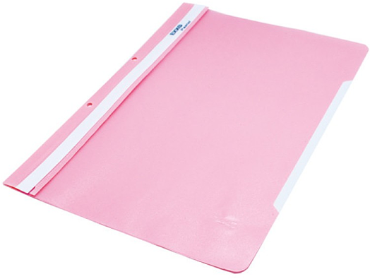 Папка с перфорация B-max, A4, пастелна розова