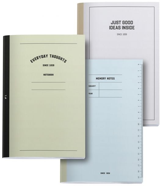 Комплект от 3 тетрадки Miquelrius Back2Basics