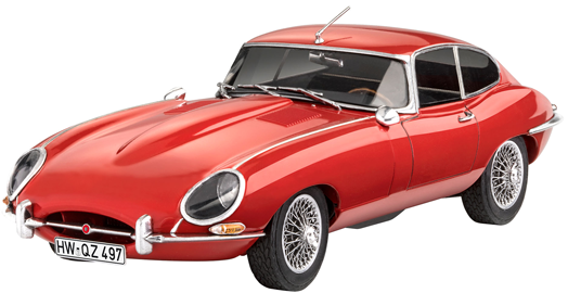 Сглобяем модел Revell - Автомобил Jaguar E-Type (Coupé)