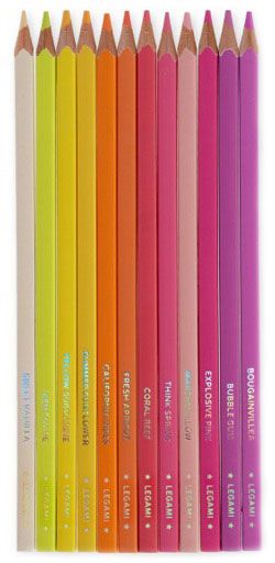 Цветни моливи Legami - Sunset, 12 бр.
