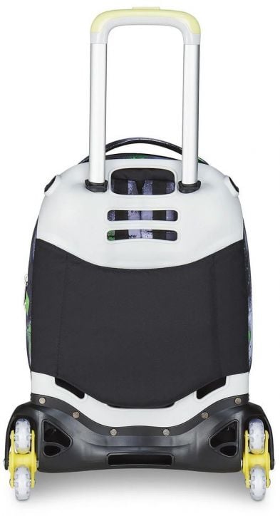 Ученическа раница на колела Seven Detach Spring Paint и телескопична дръжка