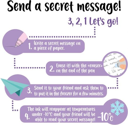 Комплект изтриваеми гел химикалки Legami - The Boo Crew, 3 бр.