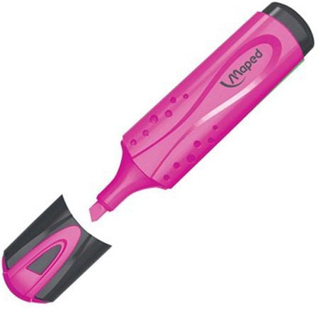 Текстмаркер Maped Fluo Peps, розов