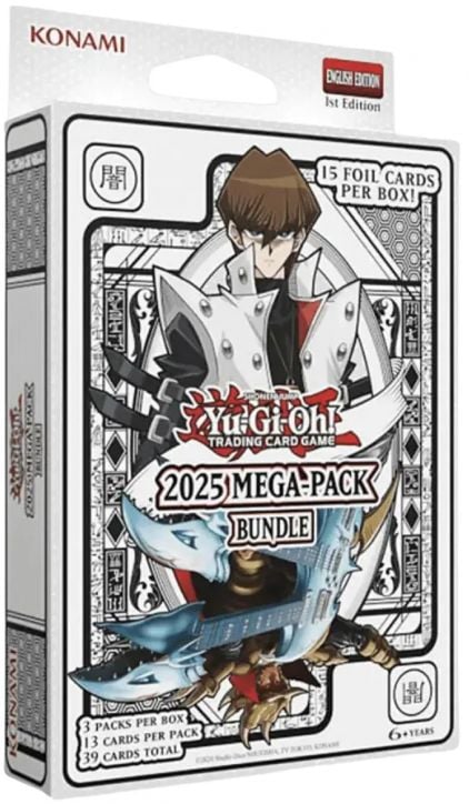 Карти за игра Yu-Gi-Oh! 2025 Mega-Pack Bundle Tuckbox