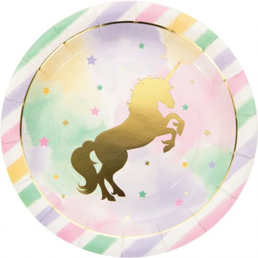 Чинийки Creative Party - Unicorn Sparkle, 23 см.