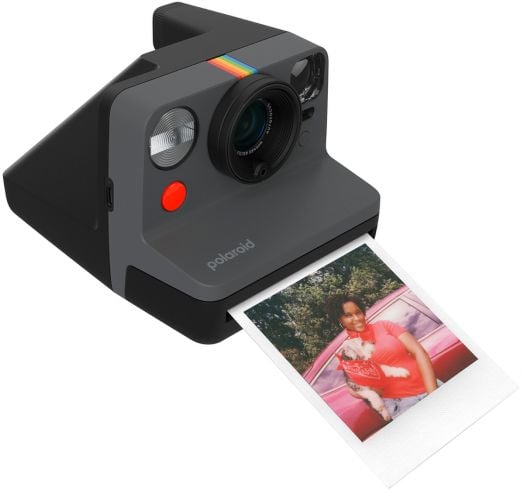 Фотоапарат за моментни снимки Polaroid Now Gen 3, Black