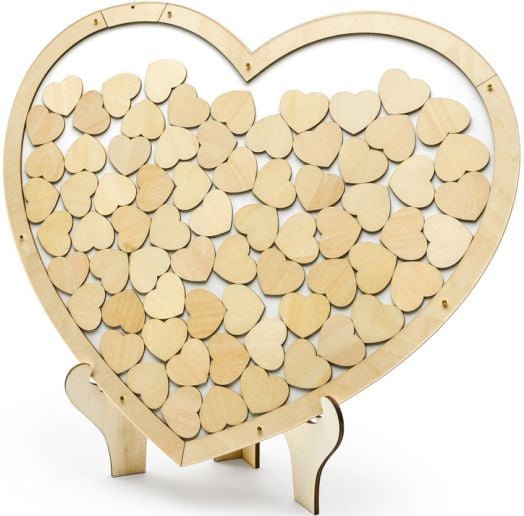 Кутия за послания PartyDeco - Сърце