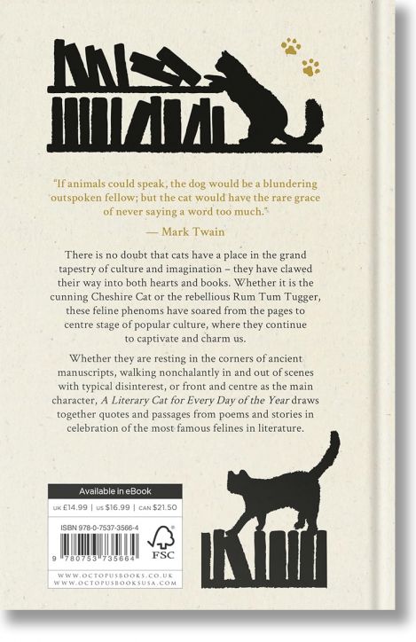 A Literary Cat for Every Day of the Year