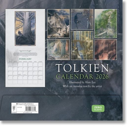 Стенен календар Tolkien, 2026 година