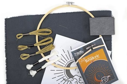 Комплект за бродиране Graine Creative - Небесни мъниста