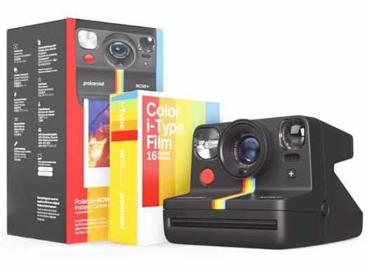 Фотоапарат за моменти снимки Polaroid Now Gen 2 - Black