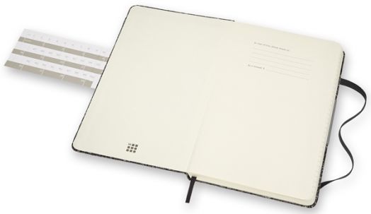 Тефтер Moleskine Limited Editions Blend Collection Grey Tissu с твърди корици и линирани страници