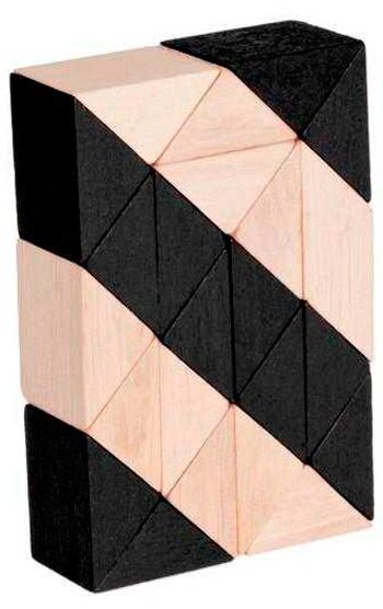 3D пъзел от бамбук - Змия