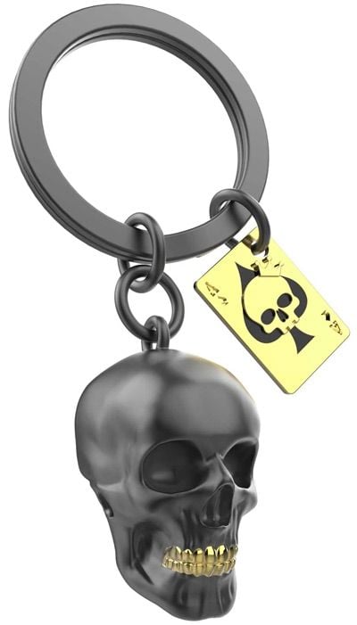 Ключодържател Metalmorphose - Black Skull