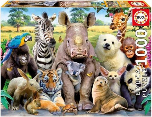 Пъзел Educa: Училищна снимка, 1000 части