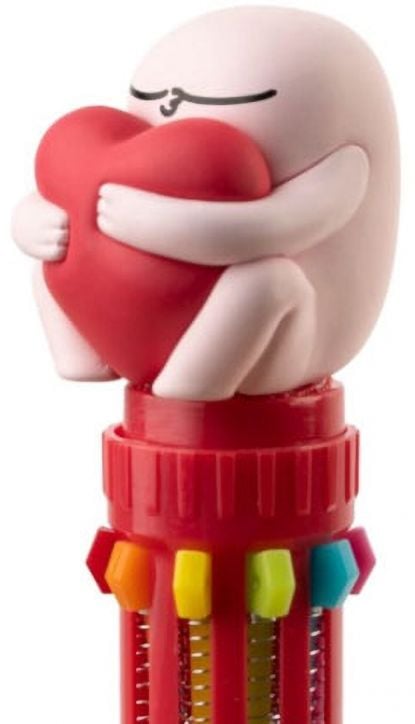 Многоцветна химикалка Grupo Erik - 3D Ketnipz, 10 цвята