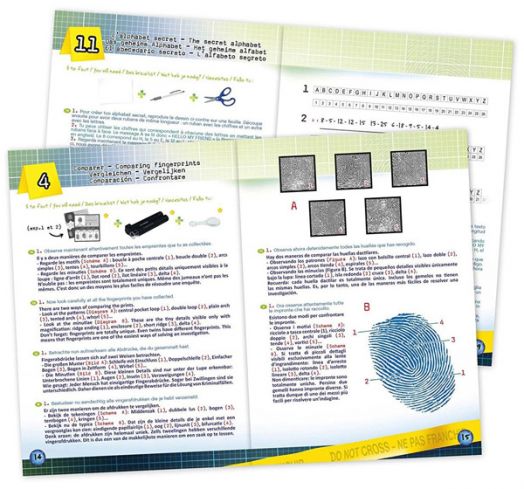 Детективска лаборатория Buki - Отпечатъци, 12 експеримента