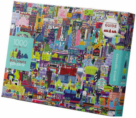 Пъзел Crocodile Creek: Сгради по света, 1000 части