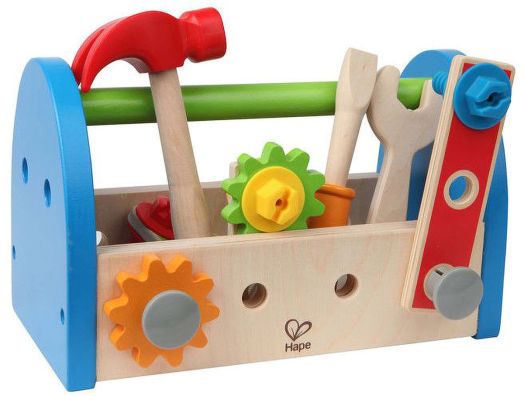 Игрален комплект Hape - Кутия с инструменти