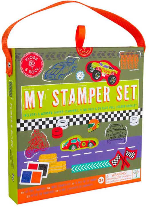 Творчески комплект с печати Floss & Rock - Cars