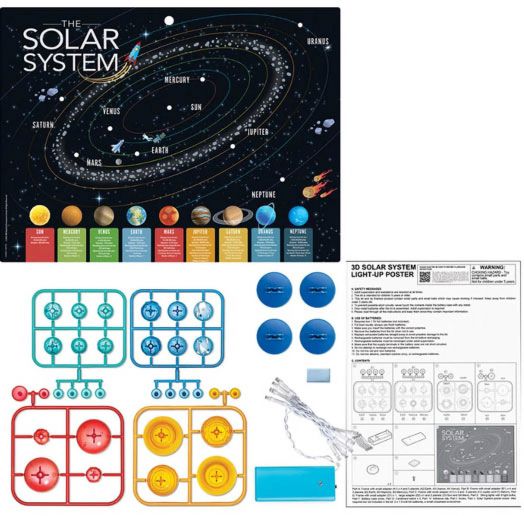 Детска лаборатория 4M - 3D Слънчева система