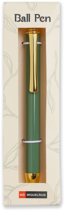 Химикалка Miquelrius Leaves in the Wind, зелена