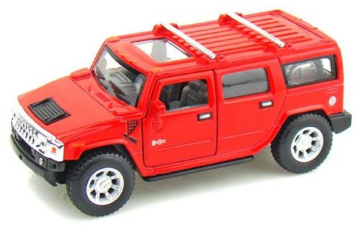 Метална играчка Goki - Джип Hummer H2 SUV