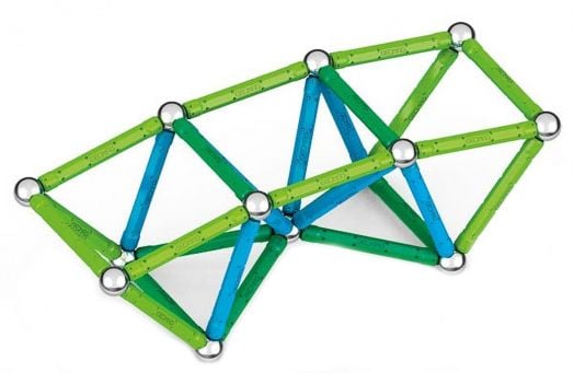 Магнитен конструктор Geomag - Classic Recycled, 60 части