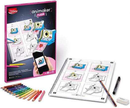 Творчески комплект Maped Creativ - Animaker Flash, Poetic