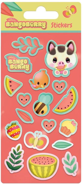Стикери Santoro Bangoberry Piggy Pig, 18 бр.