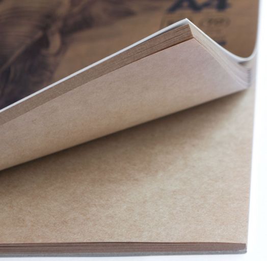 Скицник Drasca Elephant Kraft, A5 50 листа