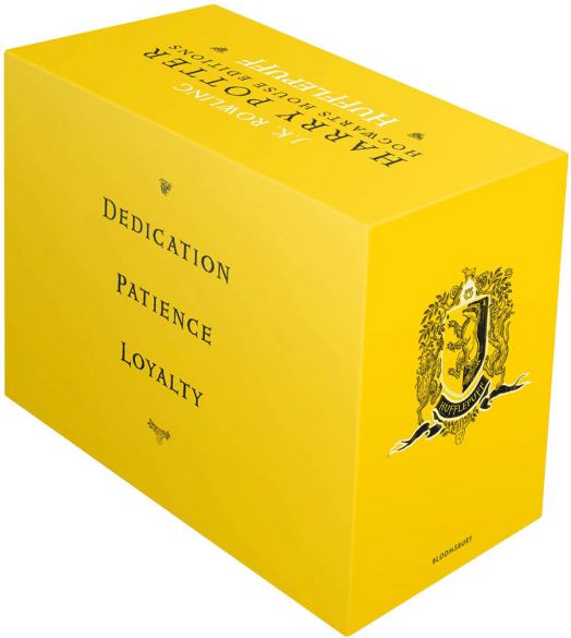 Harry Potter Hufflepuff House Editions Hardback Box Set