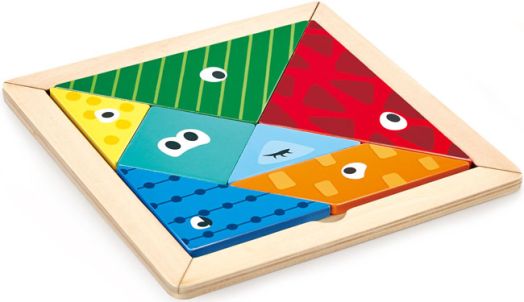 Детска игра Hape - Танграм