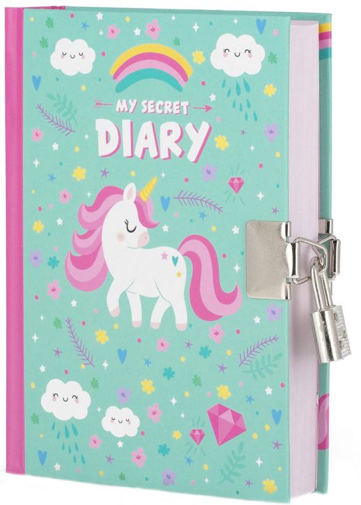 Таен дневник с ключ Legami - Unicorn