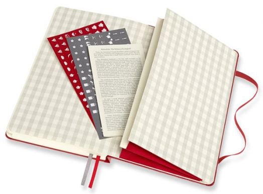 Тефтер Moleskine Passion Recipe Journal Red