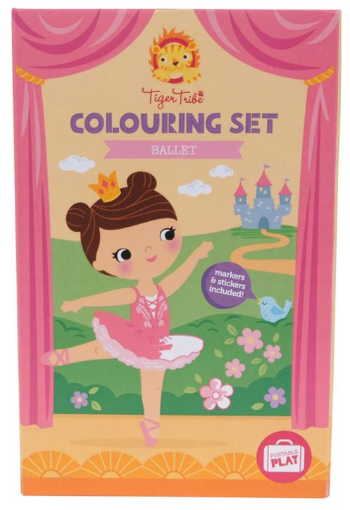 Комплект за оцветяване Tiger Tribe - Балерини