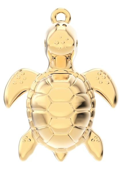 Колие с медальон Chocli - Sea Turtle