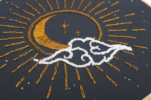 Комплект за бродиране Graine Creative - Небесни мъниста