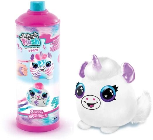 Плюшена играчка за оцветяване Canal Toys - Мини животинчета, 2 бр.