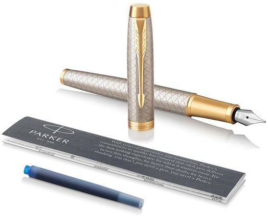 Писалка Parker Royal IM Premium Warm Silver GT