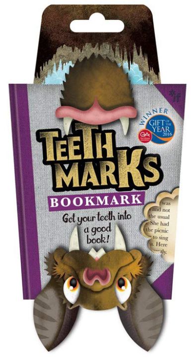 Разделител за книга със зъби - Прилеп