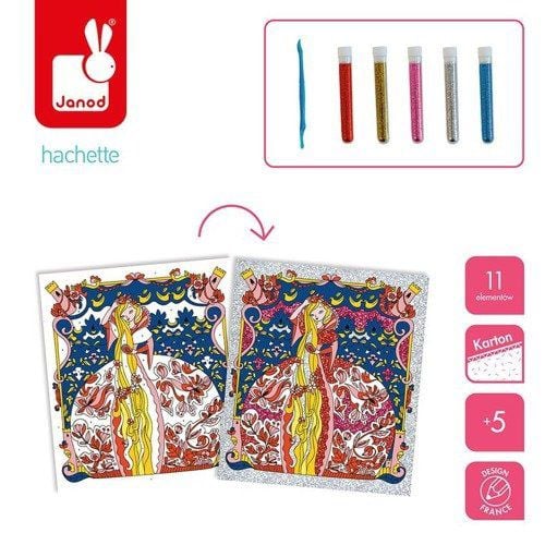 Кративен комплект Janod - Блестяща приказка за принцеси