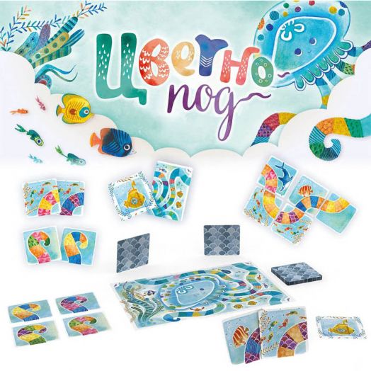 Детска настолна игра: Цветнопод