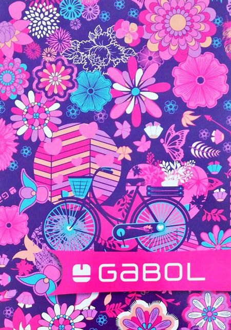 Тетрадка Gabol A5 с 40 листа на големи квадратчета, различни дизайни (за момиче)
