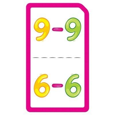 Учи и играй навсякъде: Математическа война. Изваждам цифрите до 9