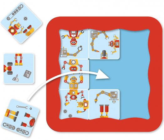 Логическа игра Smart Games: Robot Factory