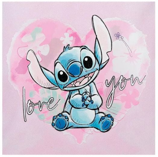 Детска чанта за през рамо Stitch Heart, кръгла
