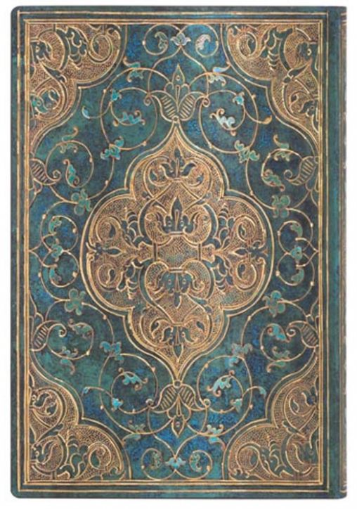 Тефтер Paperblanks - Turquoise Chronicles Mini, 9.5 х 14 см.