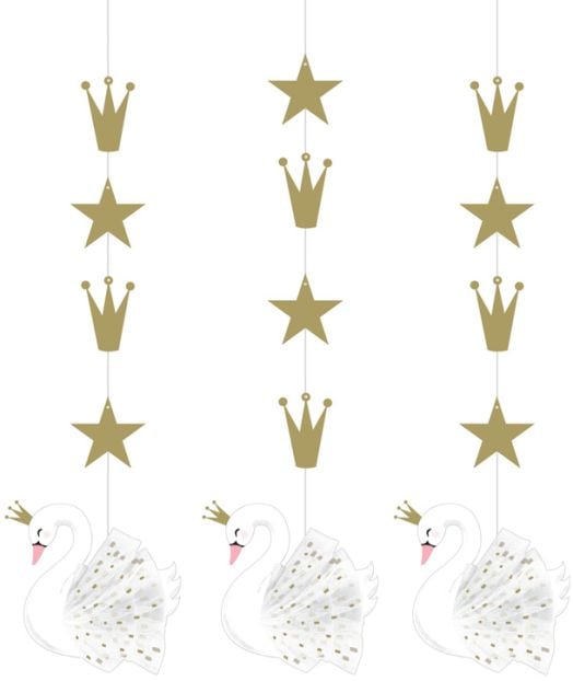 Висяща декорация Creative Party - Stylish Swan