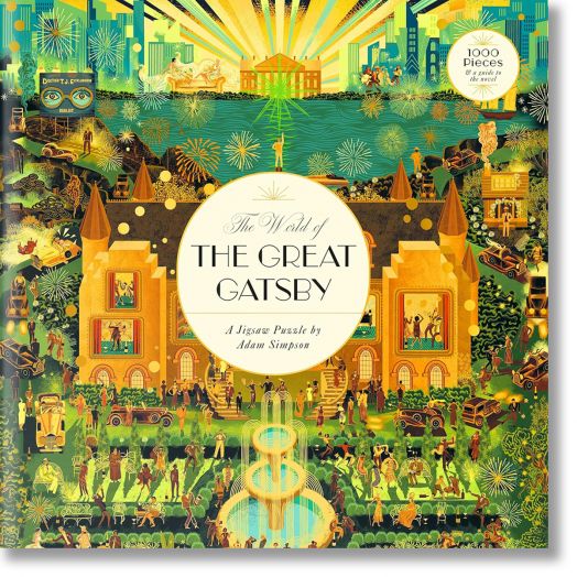 Пъзел Laurence King: The World of The Great Gatsby, 1000 части